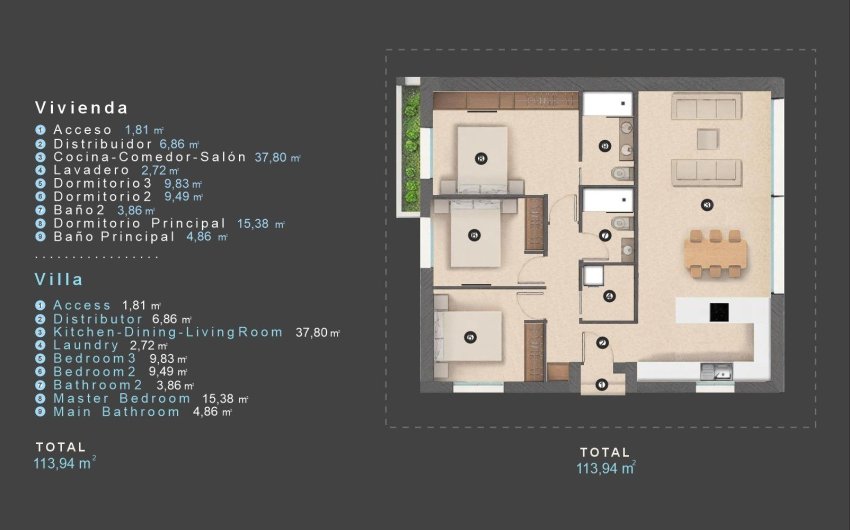 Nieuwbouw Woningen - Villa -
Orihuela Costa - Las Filipinas