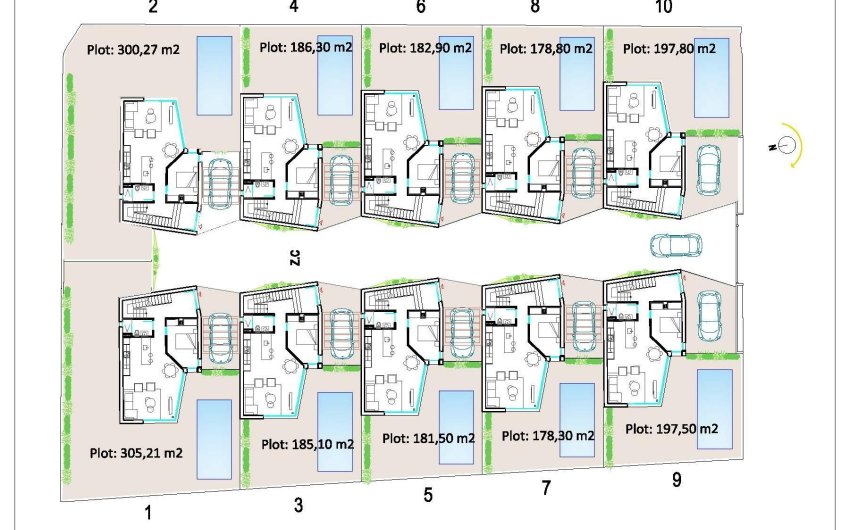 Nieuwbouw Woningen - Villa -
Orihuela Costa - Los Altos