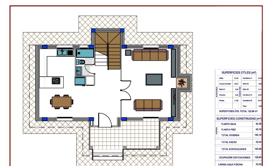 Nieuwbouw Woningen - Villa -
Pinoso - Camino Del Prado