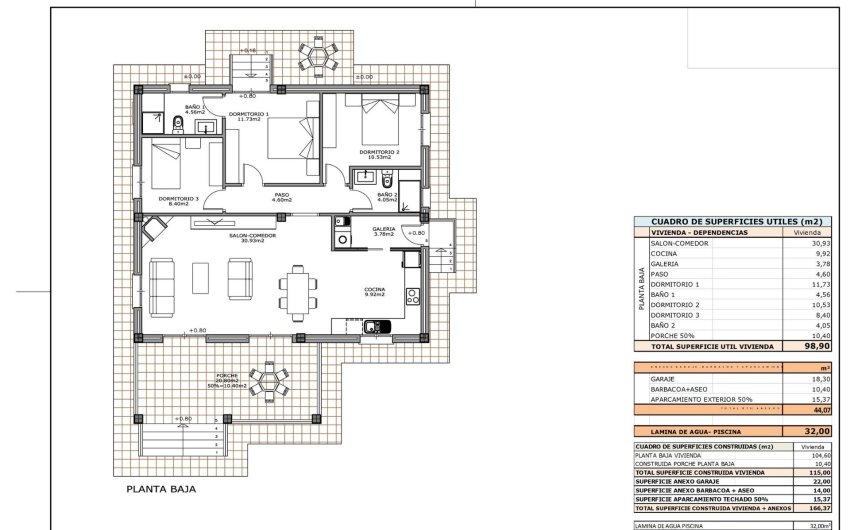 Nieuwbouw Woningen - Villa -
Pinoso - Camino Del Prado