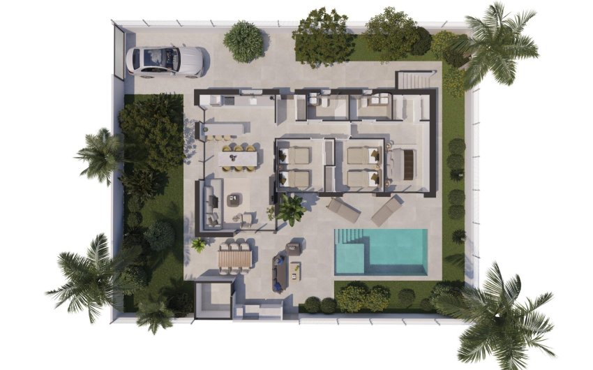 Nieuwbouw Woningen - Villa -
Polop - Alberca