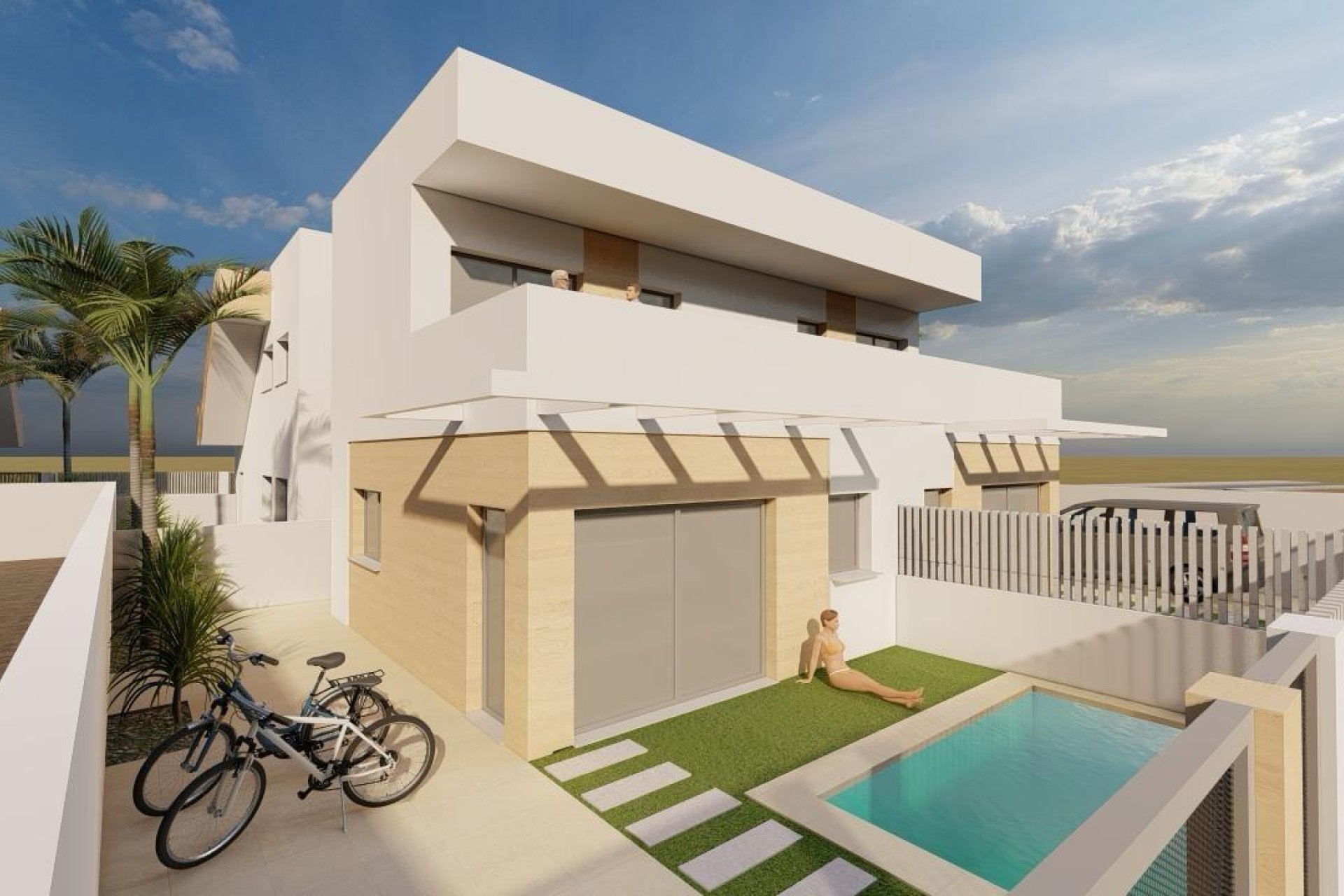 Nieuwbouw Woningen - Villa -
Puerto de Mazarron - Mar De Plata