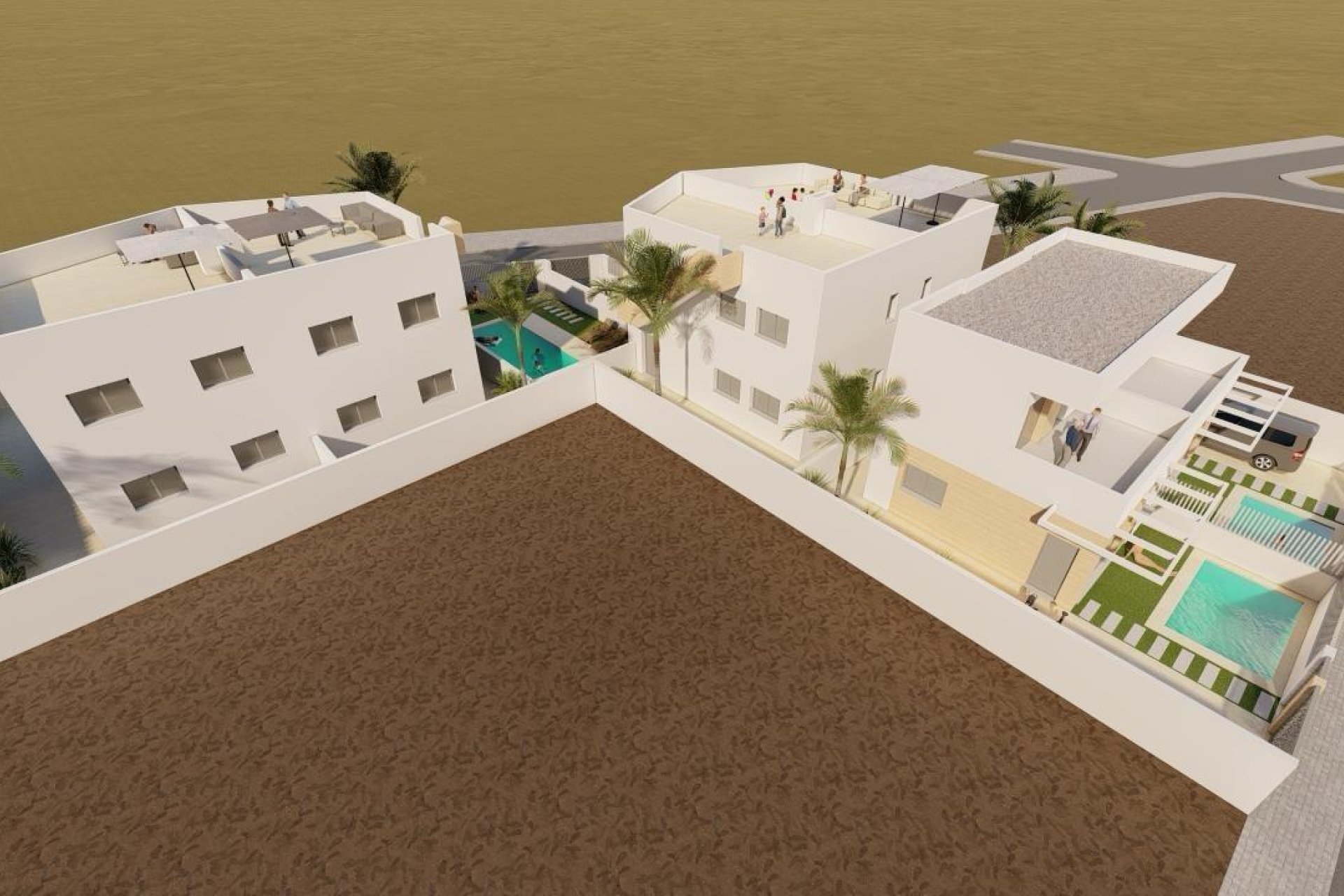 Nieuwbouw Woningen - Villa -
Puerto de Mazarron - Mar De Plata