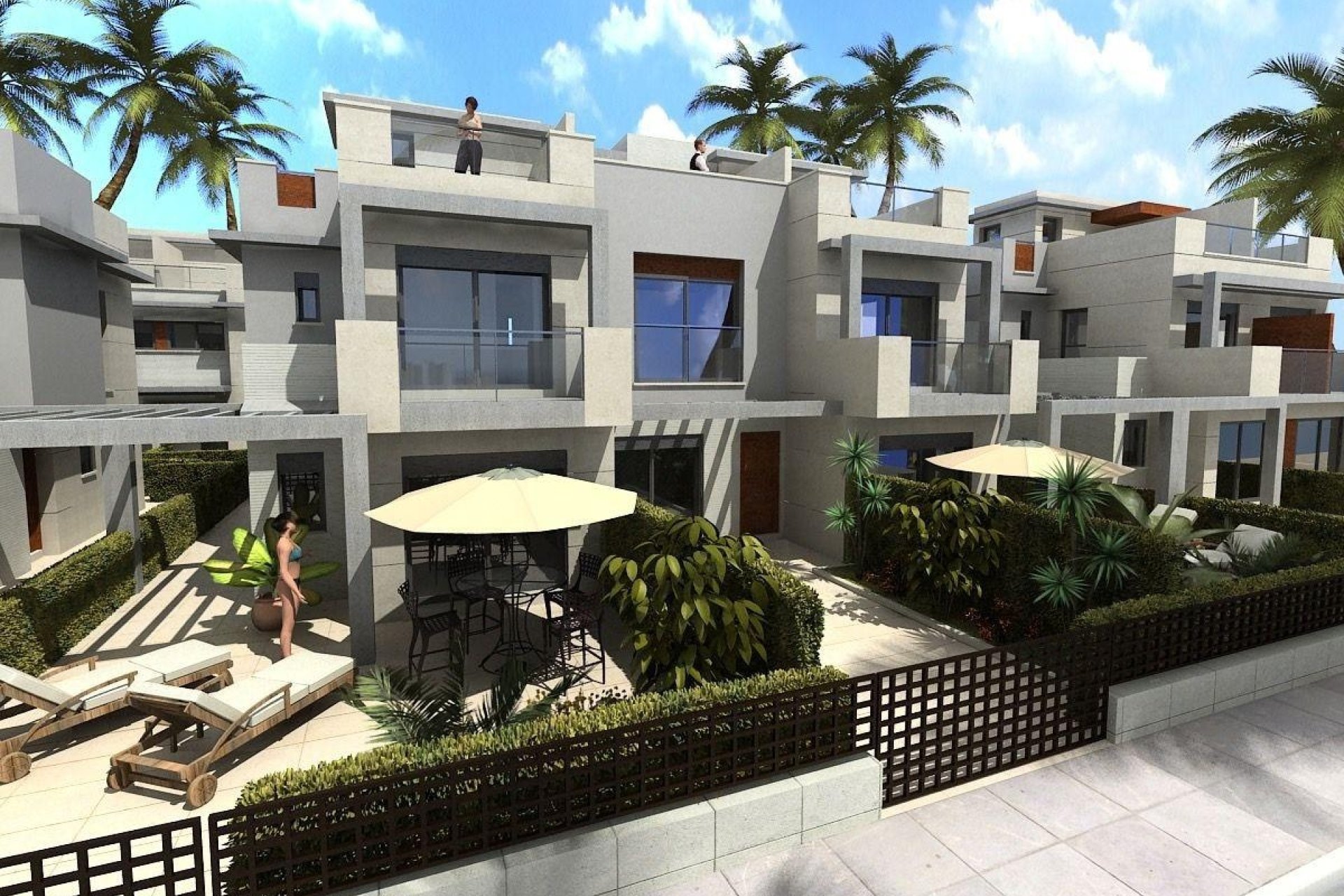 Nieuwbouw Woningen - Villa -
Puerto de Mazarron - Mar De Plata