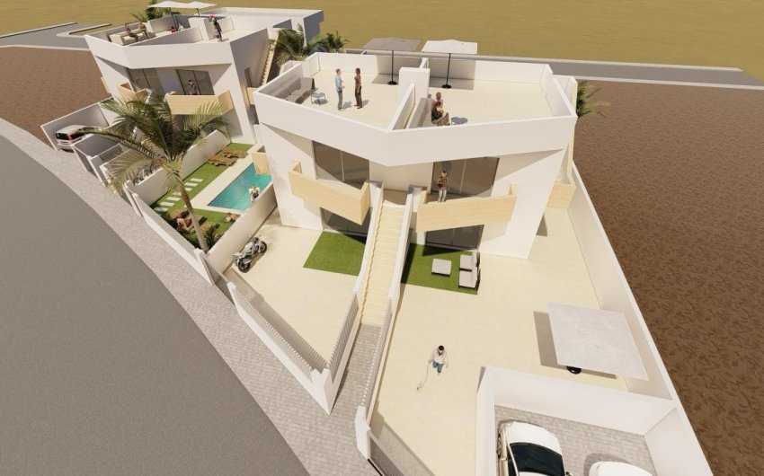 Nieuwbouw Woningen - Villa -
Puerto de Mazarron - Mar De Plata