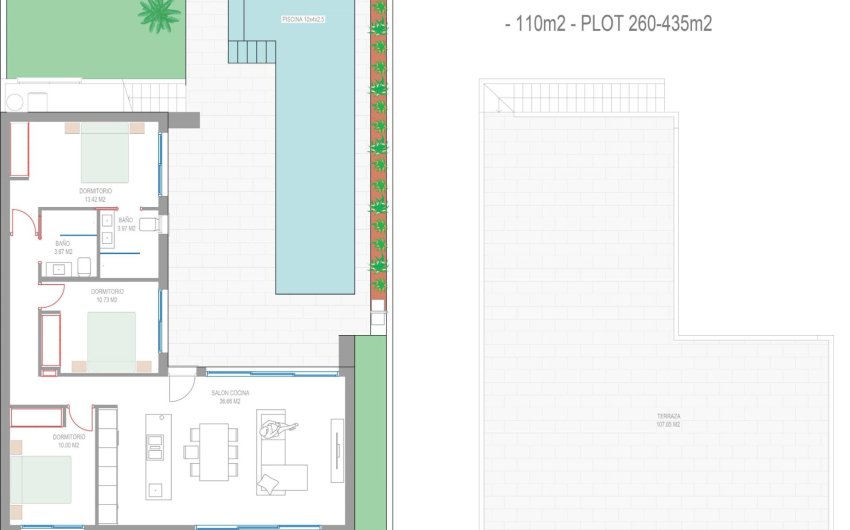 Nieuwbouw Woningen - Villa -
San Javier - Parque del doce