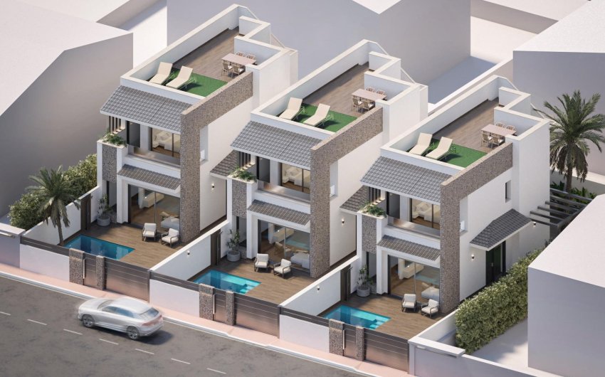 Nieuwbouw Woningen - Villa -
San Pedro del Pinatar - Pueblo