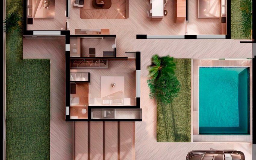 Nieuwbouw Woningen - Villa -
Torre Pacheco - Roldán
