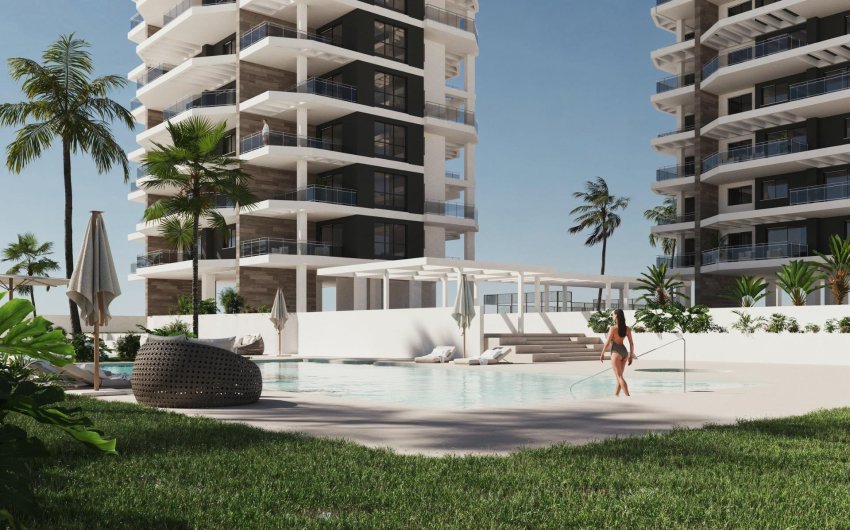 Nouvelle construction - Apartment -
Calpe - Playa Arenal
