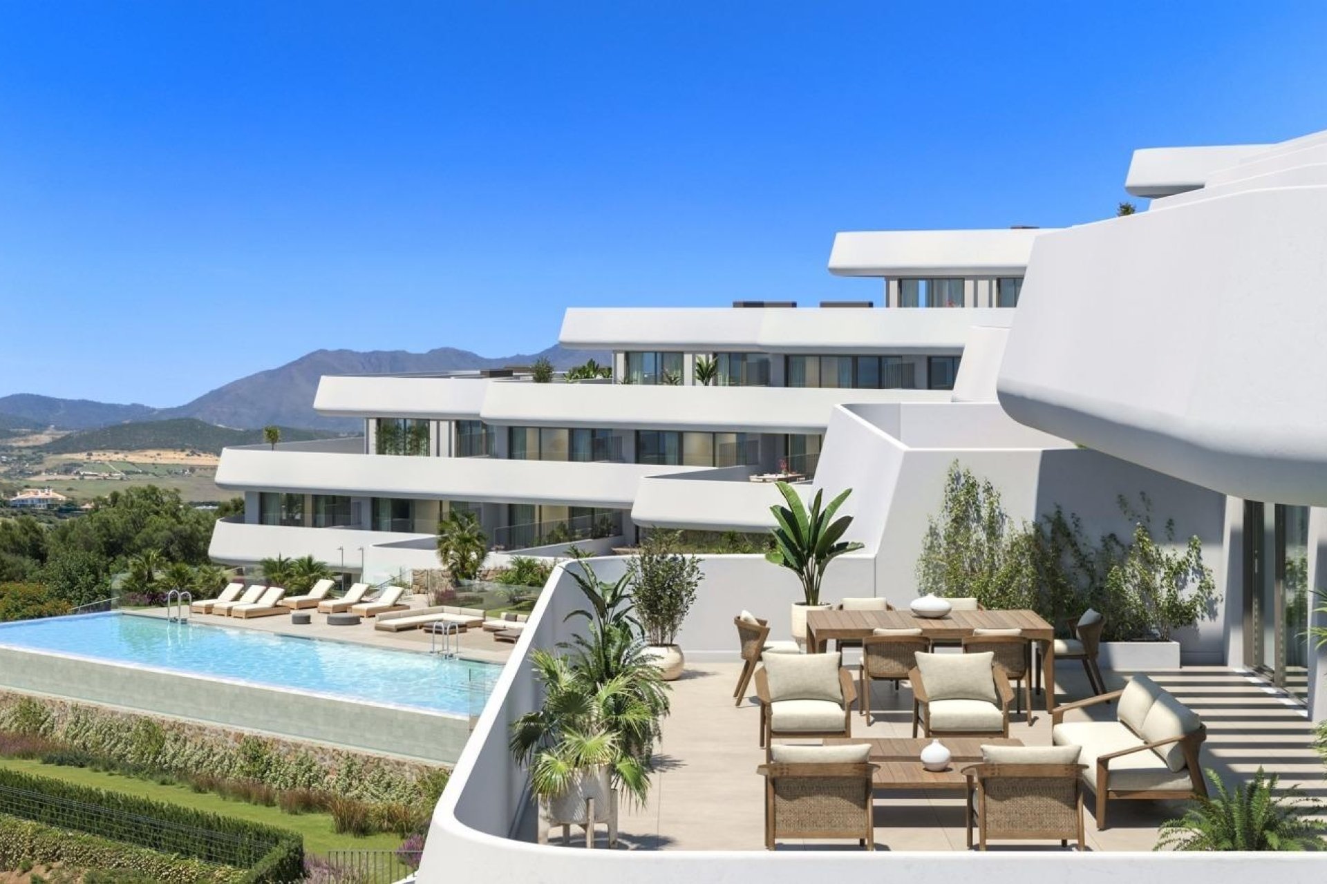 Nouvelle construction - Apartment -
Casares - Casares Golf