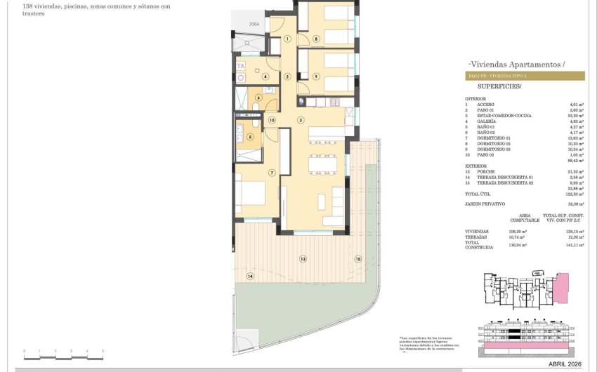 Nouvelle construction - Apartment -
Finestrat - Campana Garden
