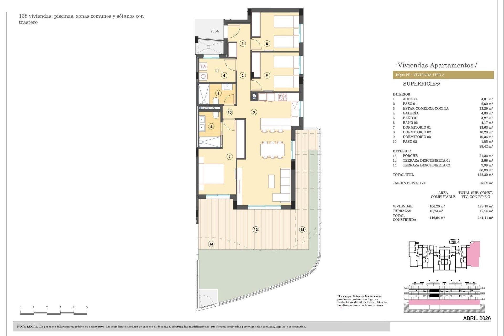Nouvelle construction - Apartment -
Finestrat - Campana Garden