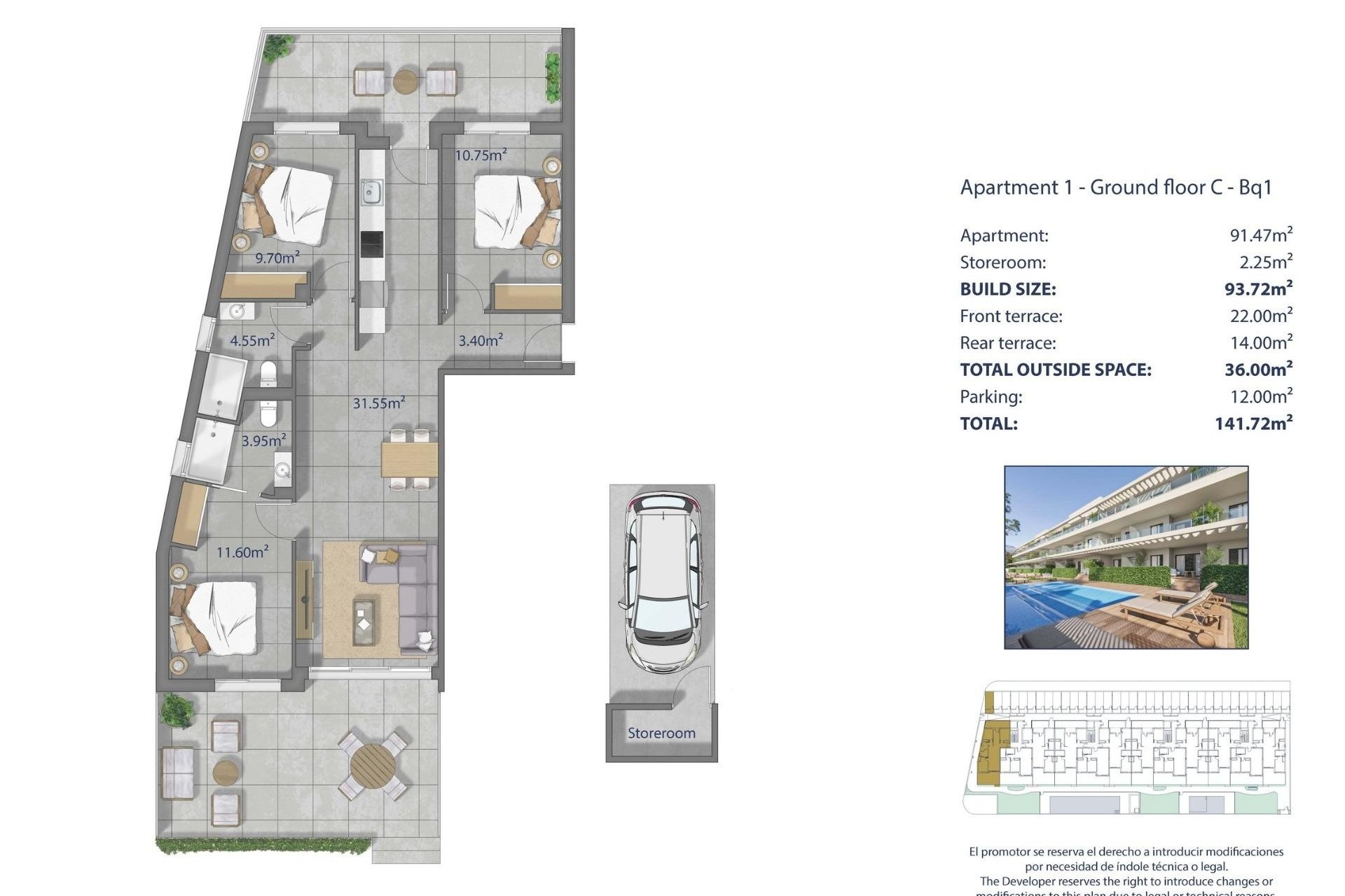 Nouvelle construction - Apartment -
Los Alcazares - Los Narejos