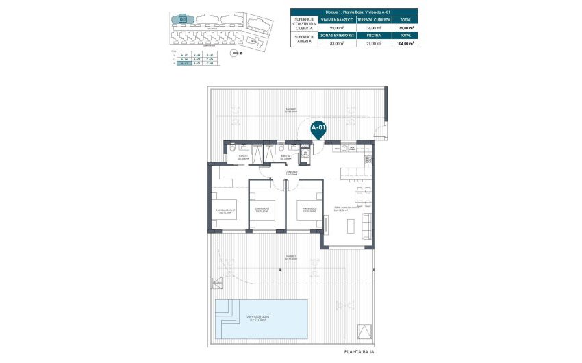 Nouvelle construction - Apartment -
Los Alcazares - Serena Golf