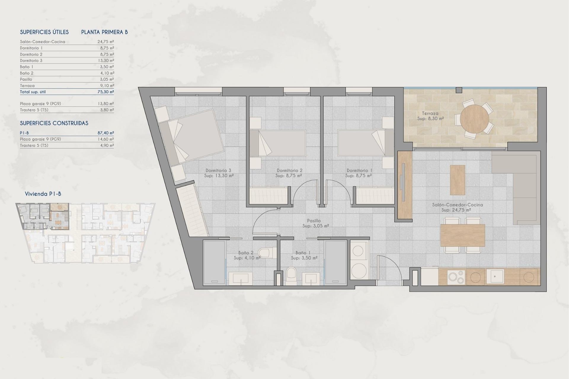 Nouvelle construction - Apartment -
San Pedro del Pinatar - Lo Pagan