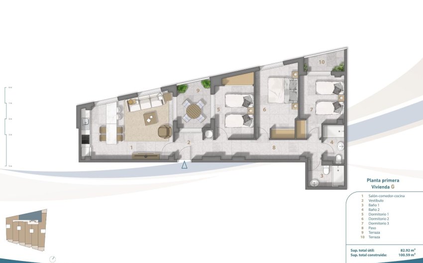 Nouvelle construction - Apartment -
San Pedro del Pinatar - Playa Villananitos