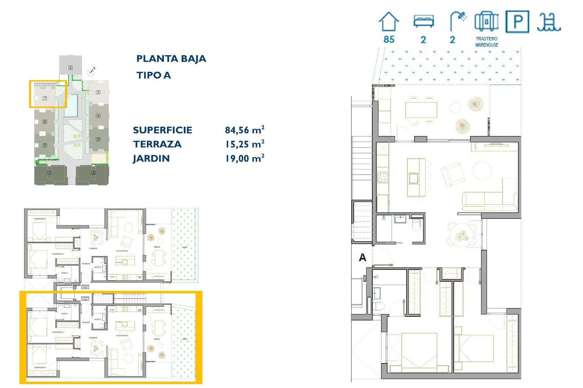 Nouvelle construction - Apartment -
San Pedro del Pinatar - Pueblo