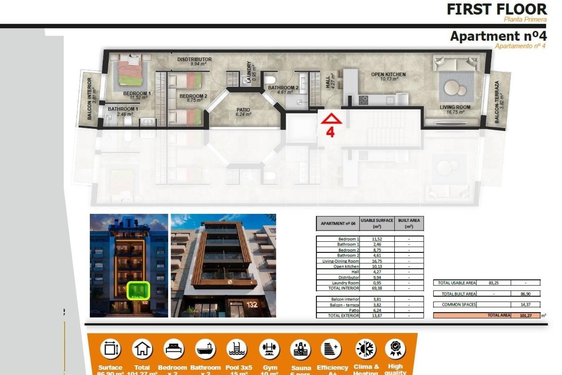 Nouvelle construction - Apartment -
Torrevieja - Playa de El Cura