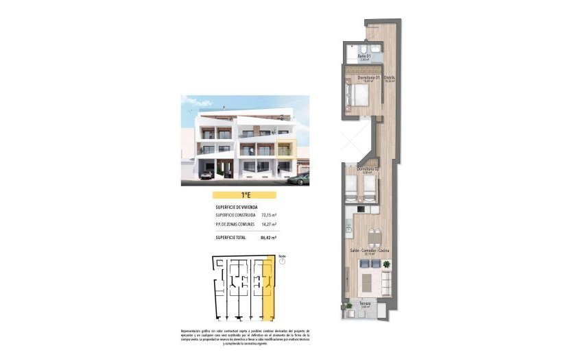 Nouvelle construction - Apartment -
Torrevieja - Playa de El Cura