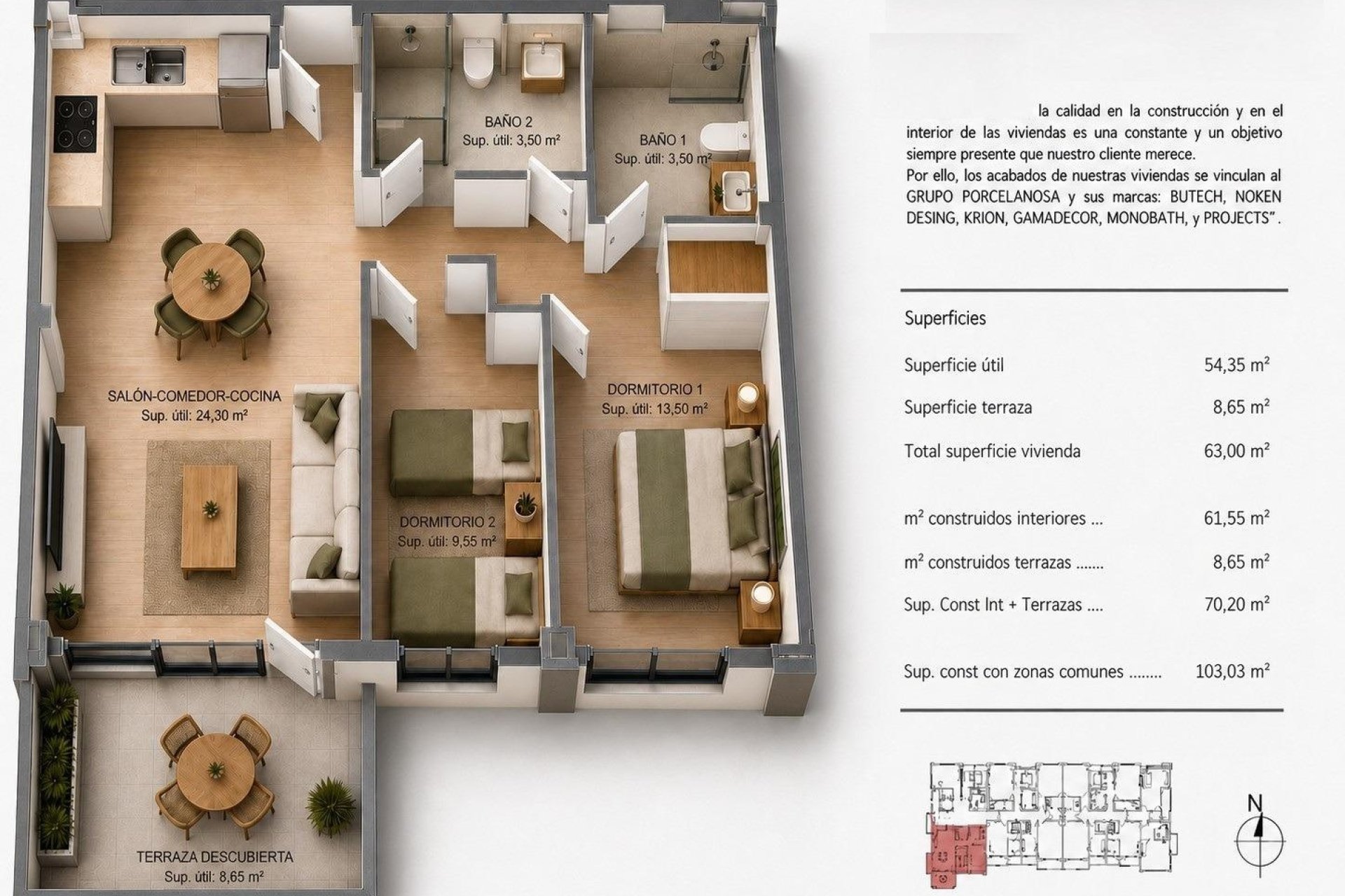 Nouvelle construction - Apartment -
Villajoyosa - Cala de Finestrat
