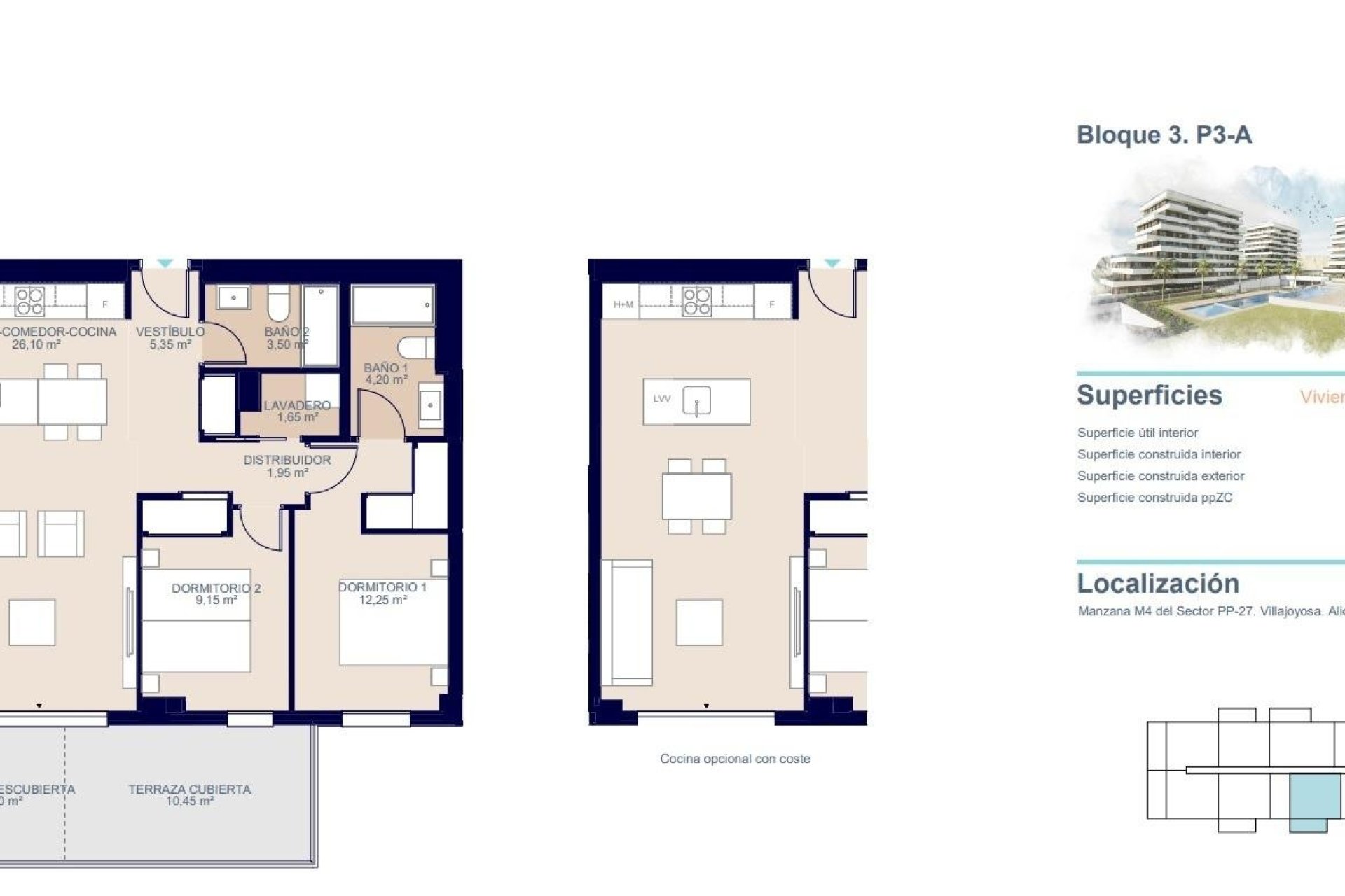Nouvelle construction - Apartment -
Villajoyosa - Playa del Torres