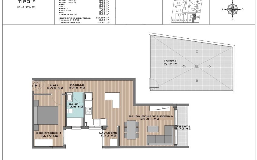 Nouvelle construction - Attique -
Algorfa - Pueblo