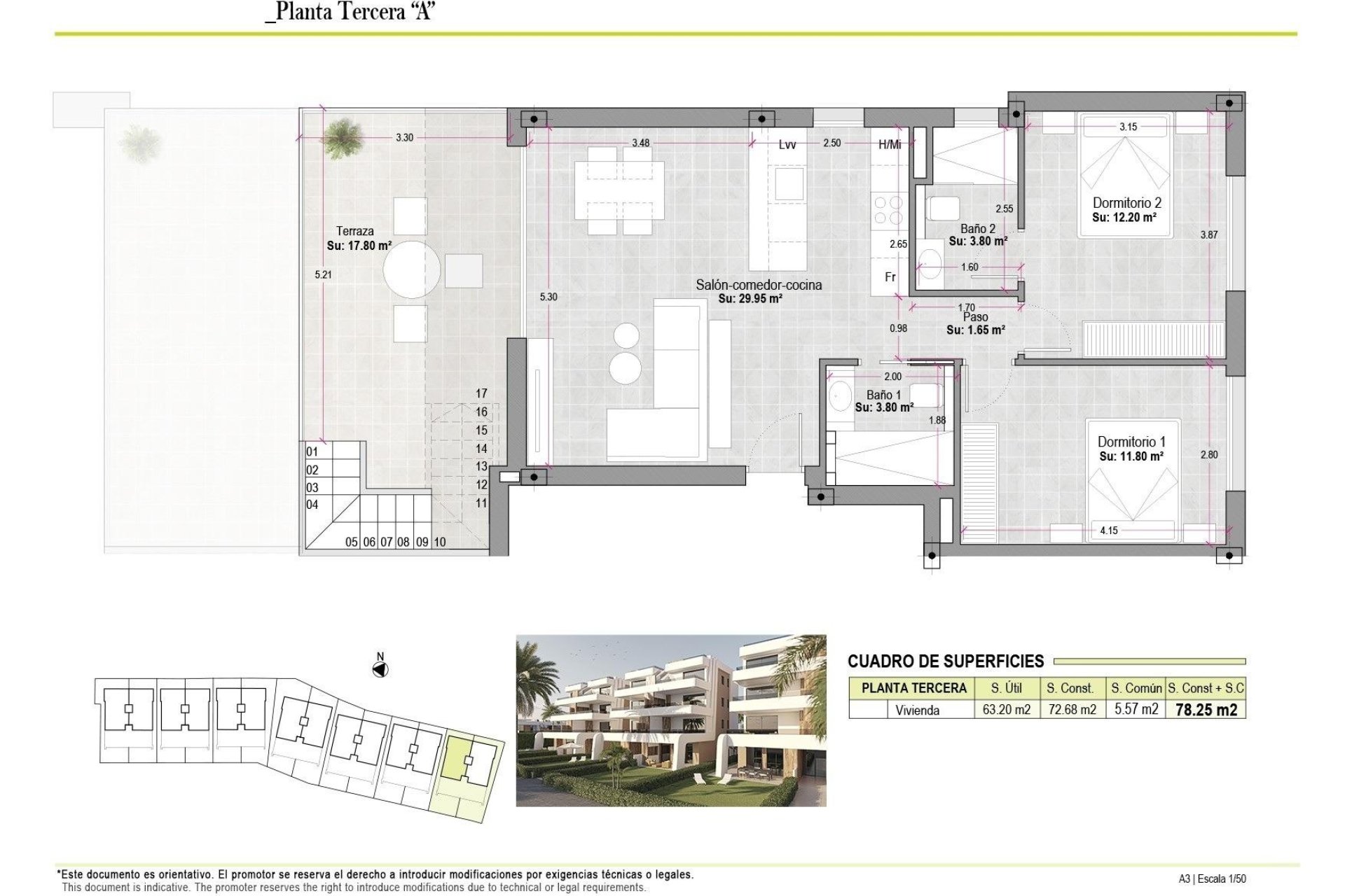 Nouvelle construction - Attique -
Alhama De Murcia - Condado De Alhama