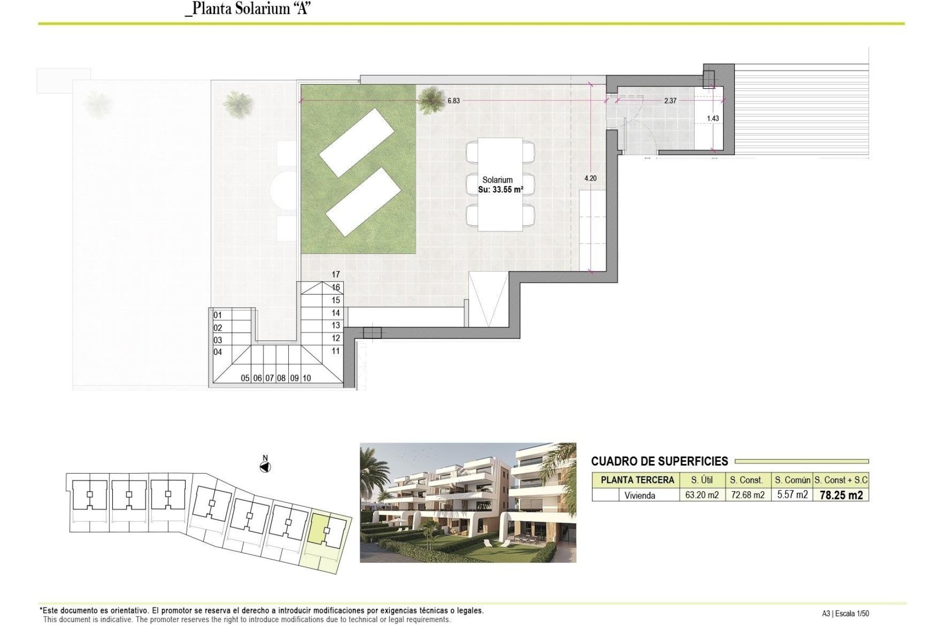 Nouvelle construction - Attique -
Alhama De Murcia - Condado De Alhama
