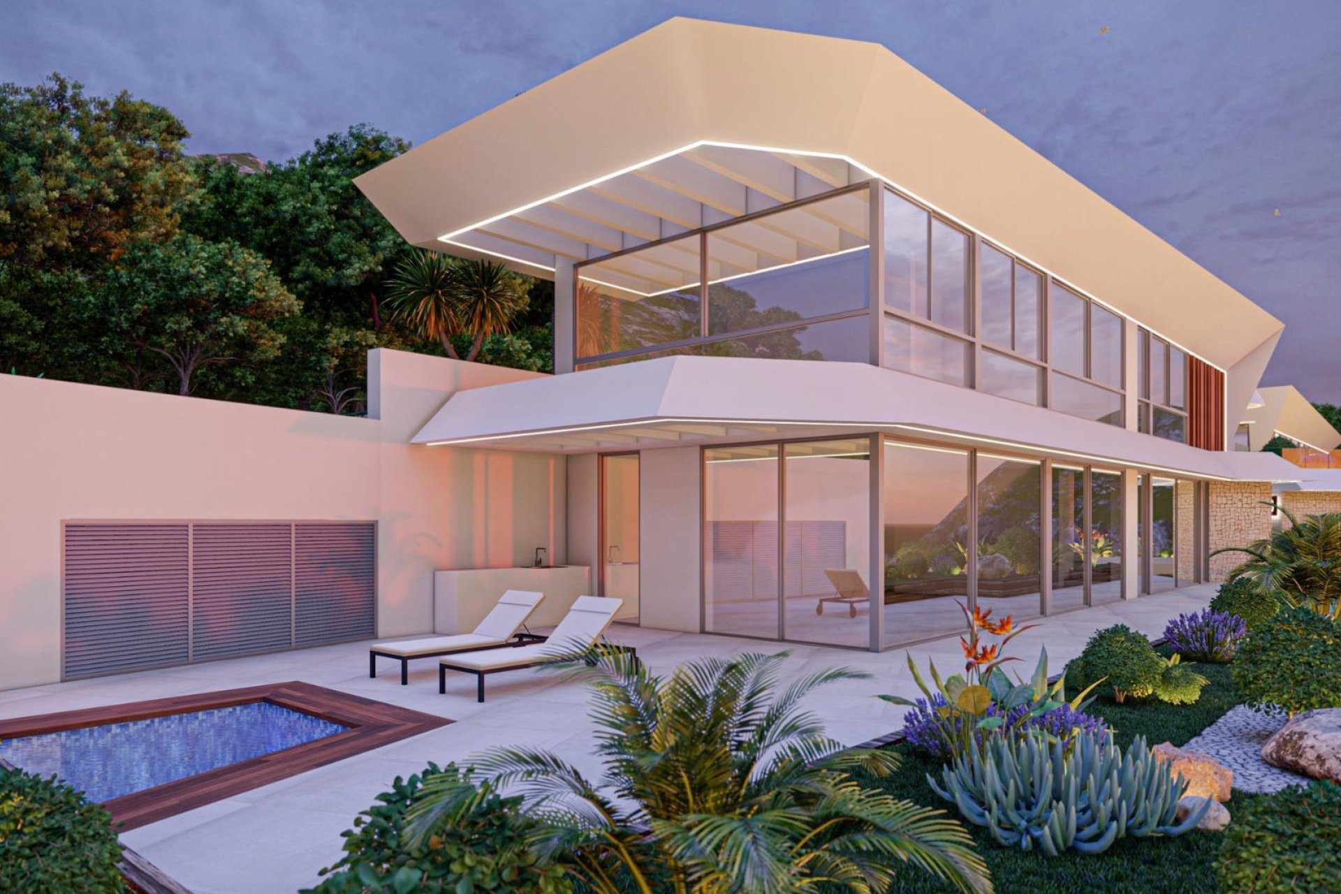 Nouvelle construction - Attique -
Calpe - Mascarat