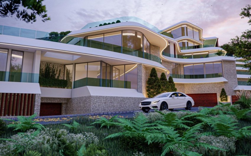 Nouvelle construction - Attique -
Calpe - Mascarat