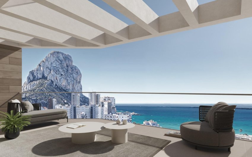 Nouvelle construction - Attique -
Calpe - Playa Arenal