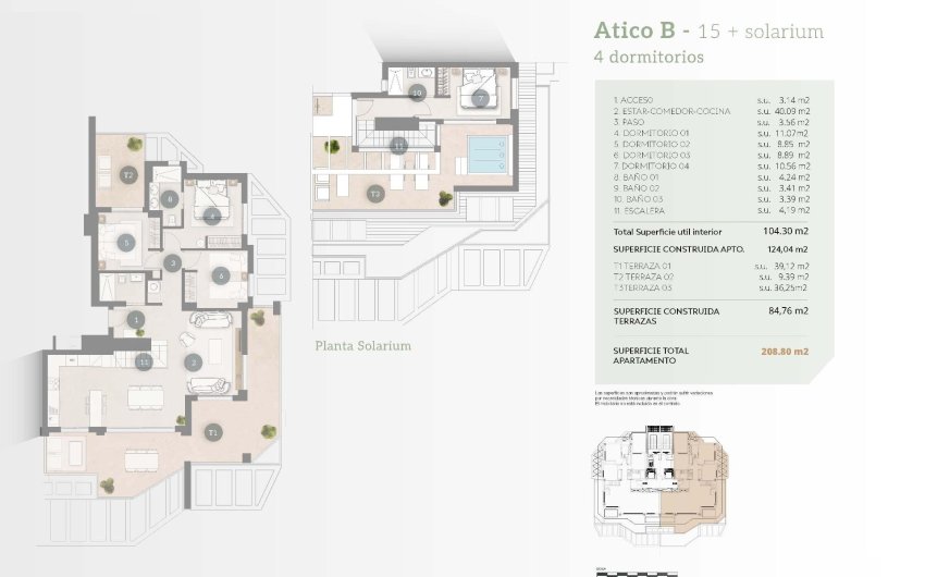 Nouvelle construction - Attique -
Calpe - Playa Arenal