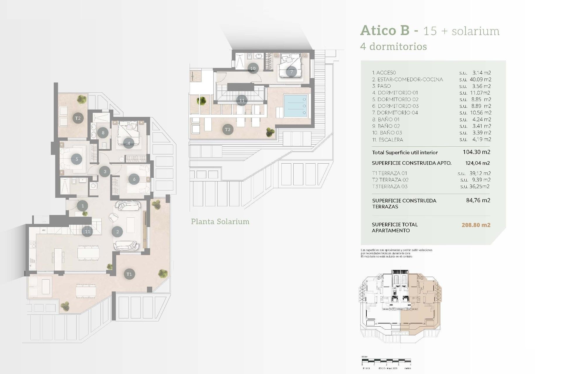 Nouvelle construction - Attique -
Calpe - Playa Arenal