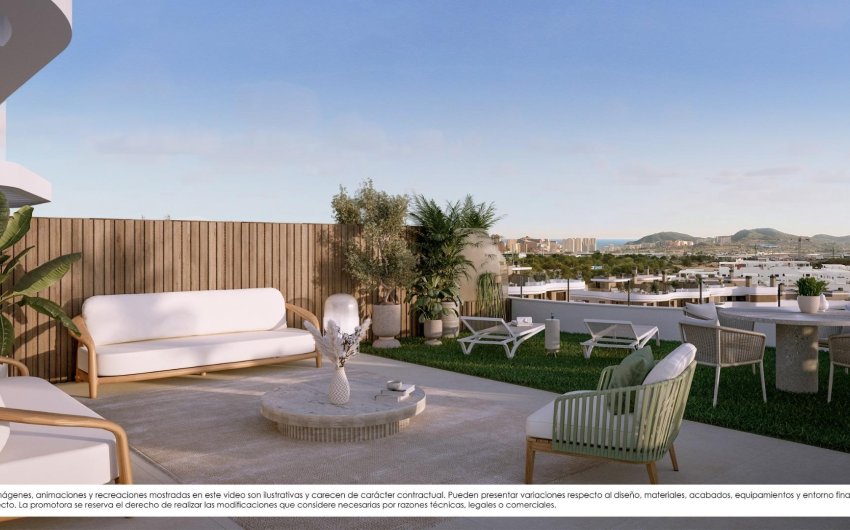 Nouvelle construction - Attique -
Finestrat - Campana Garden