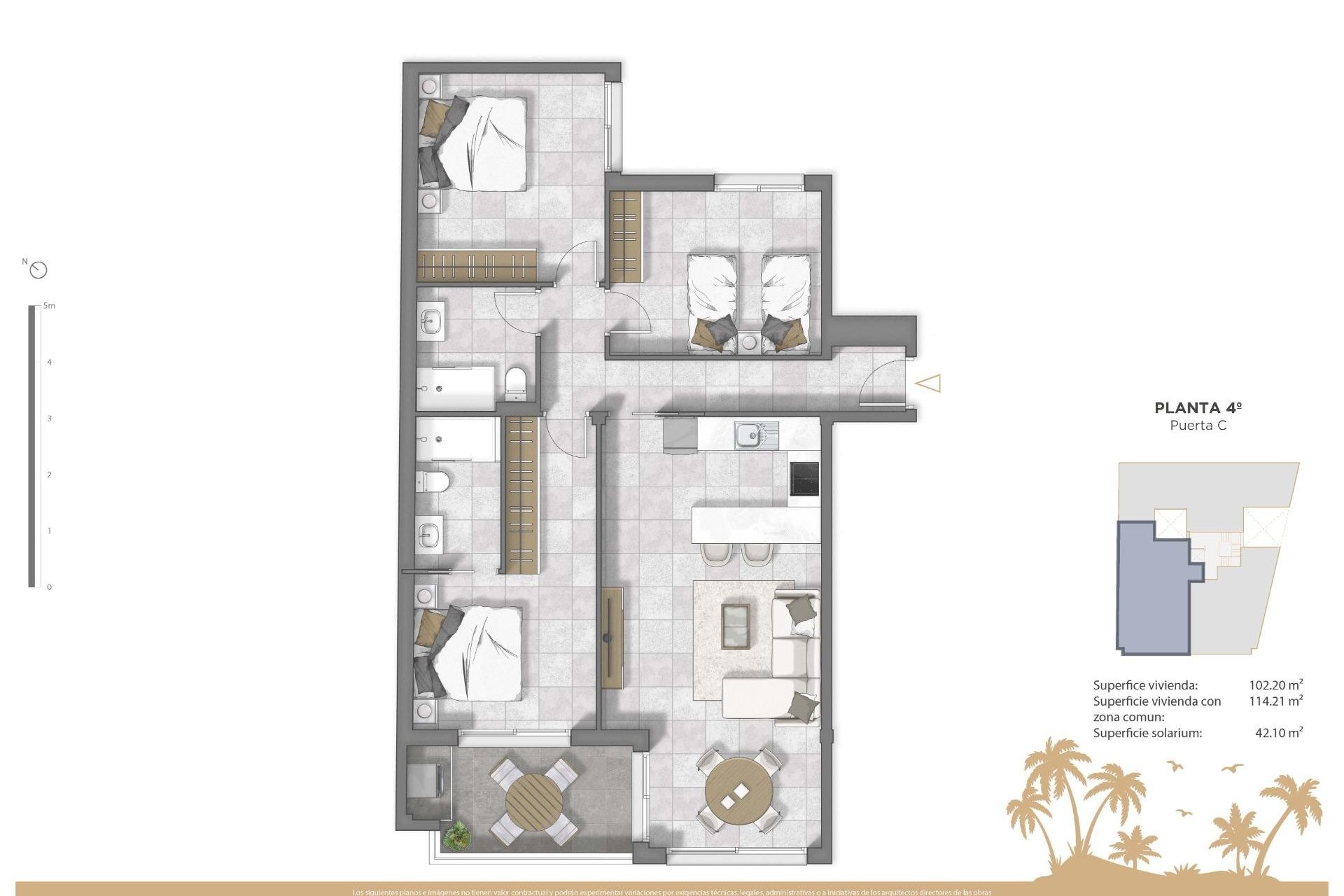 Nouvelle construction - Attique -
Guardamar del Segura - Pueblo