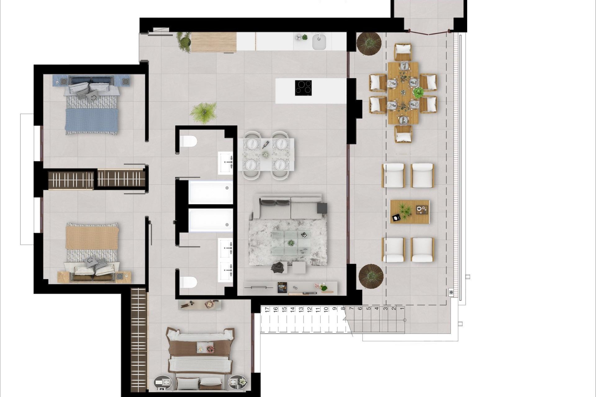 Nouvelle construction - Attique -
Istán - Cerros De Los Lagos