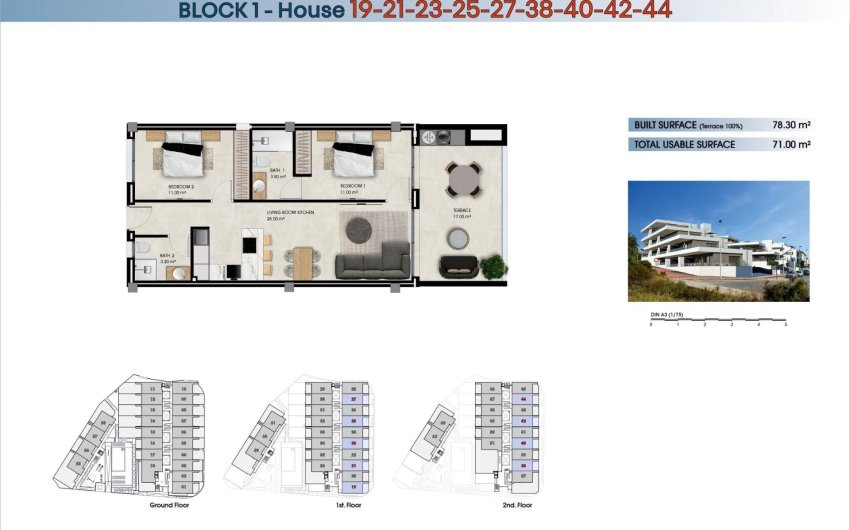 Nouvelle construction - Attique -
La Marina - La Marina del Pinet