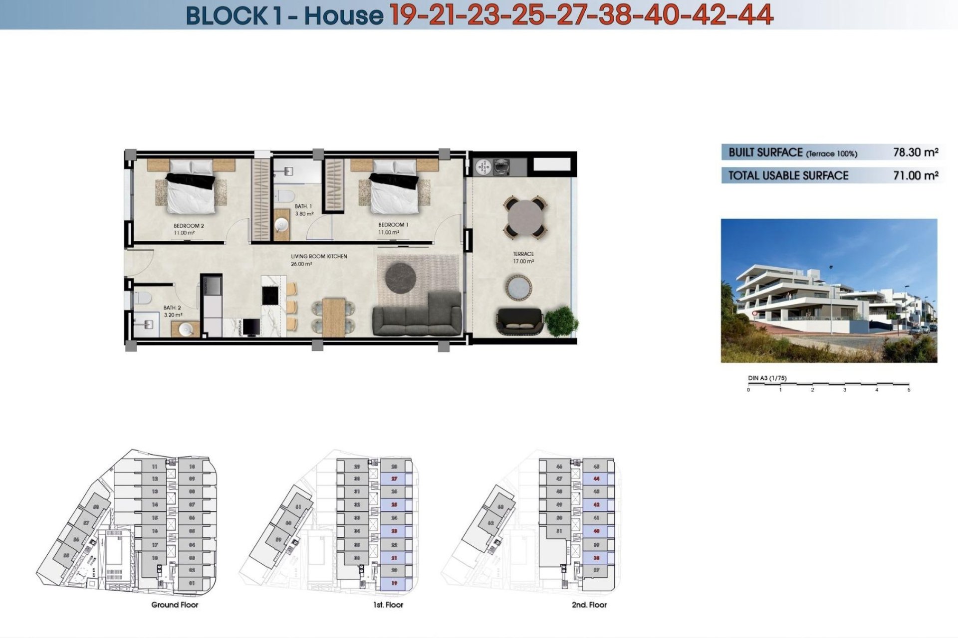 Nouvelle construction - Attique -
La Marina - La Marina del Pinet