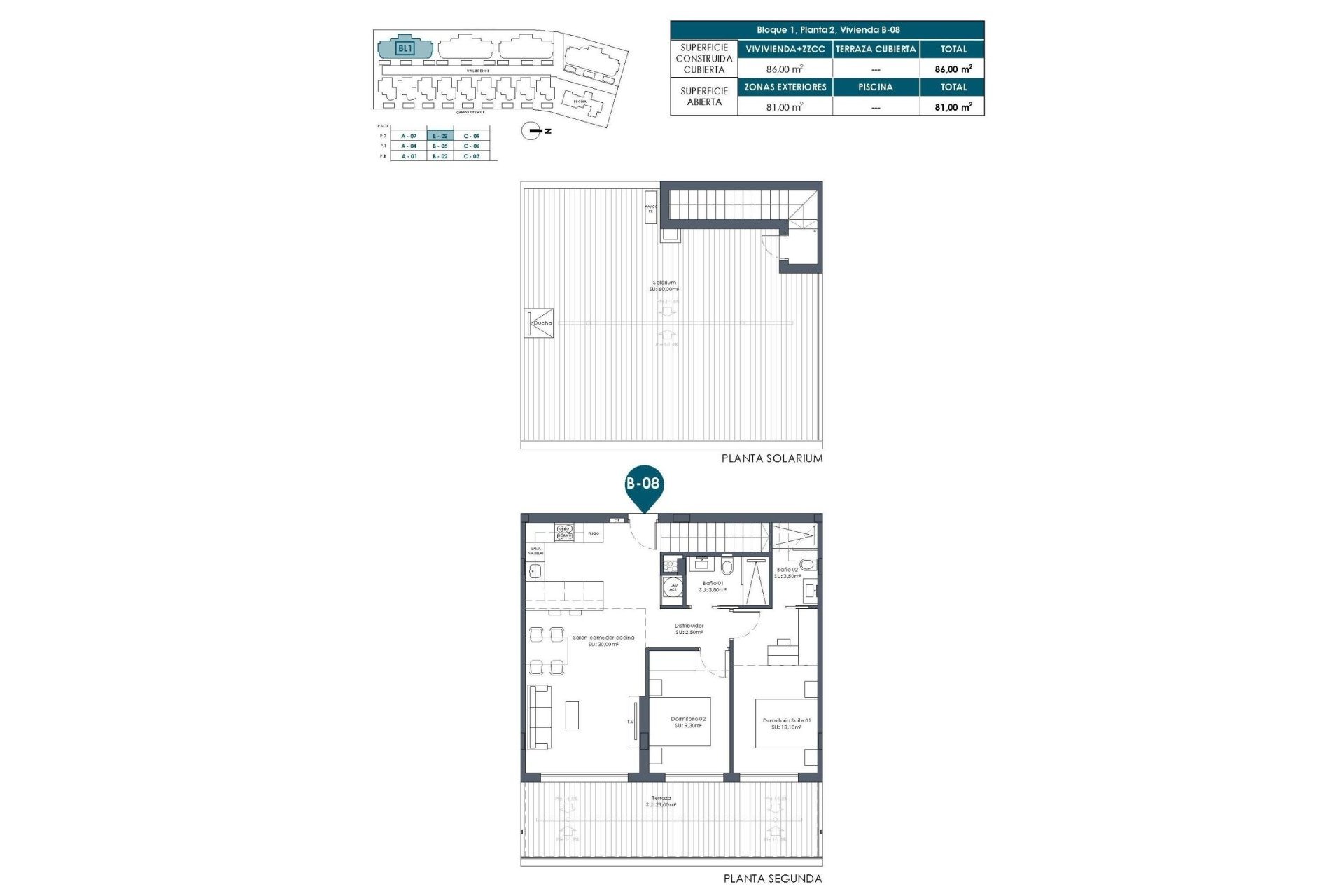 Nouvelle construction - Attique -
Los Alcazares - Serena Golf