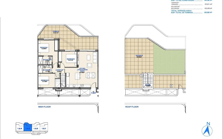 Nouvelle construction - Attique -
Los Alcazares - Serena Golf