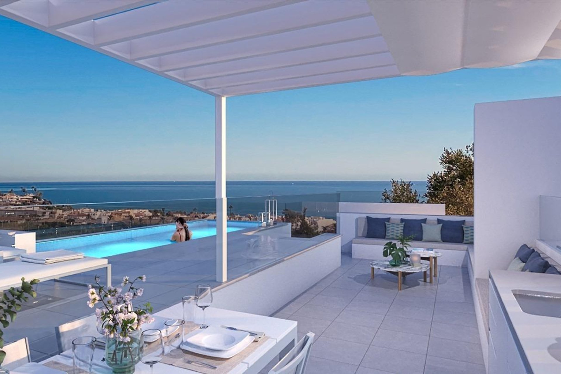 Nouvelle construction - Attique -
Mijas - La Noria Golf