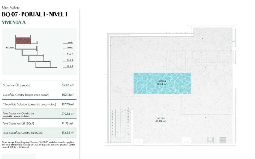 Nouvelle construction - Attique -
Mijas - La Noria Golf