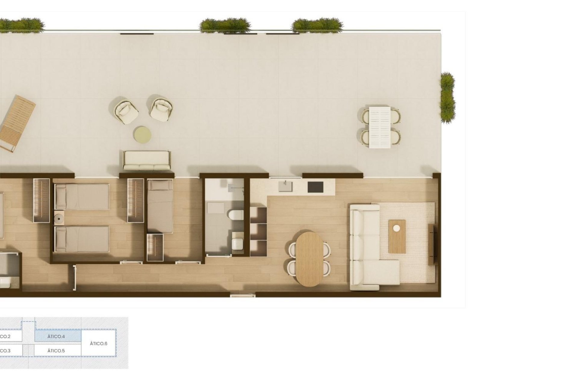 Nouvelle construction - Attique -
Moncofa - Playa de Moncofa
