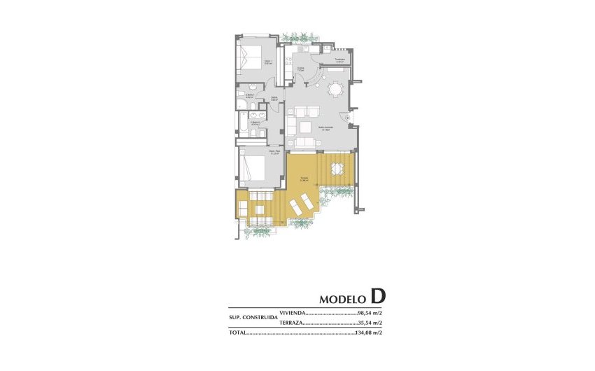 Nouvelle construction - Attique -
Orihuela Costa - Lomas de Campoamor