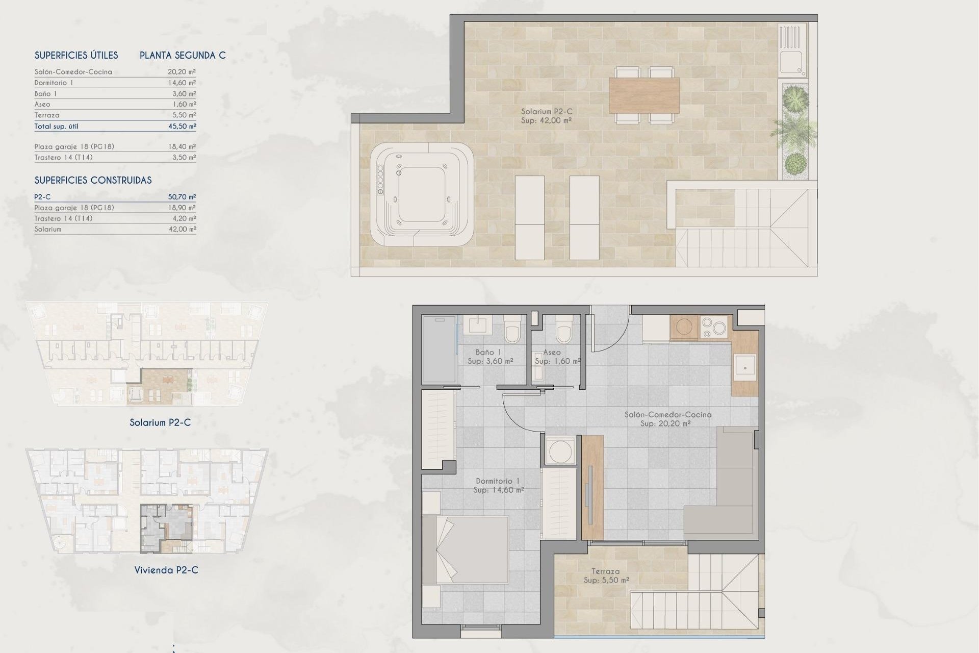 Nouvelle construction - Attique -
San Pedro del Pinatar - Lo Pagan