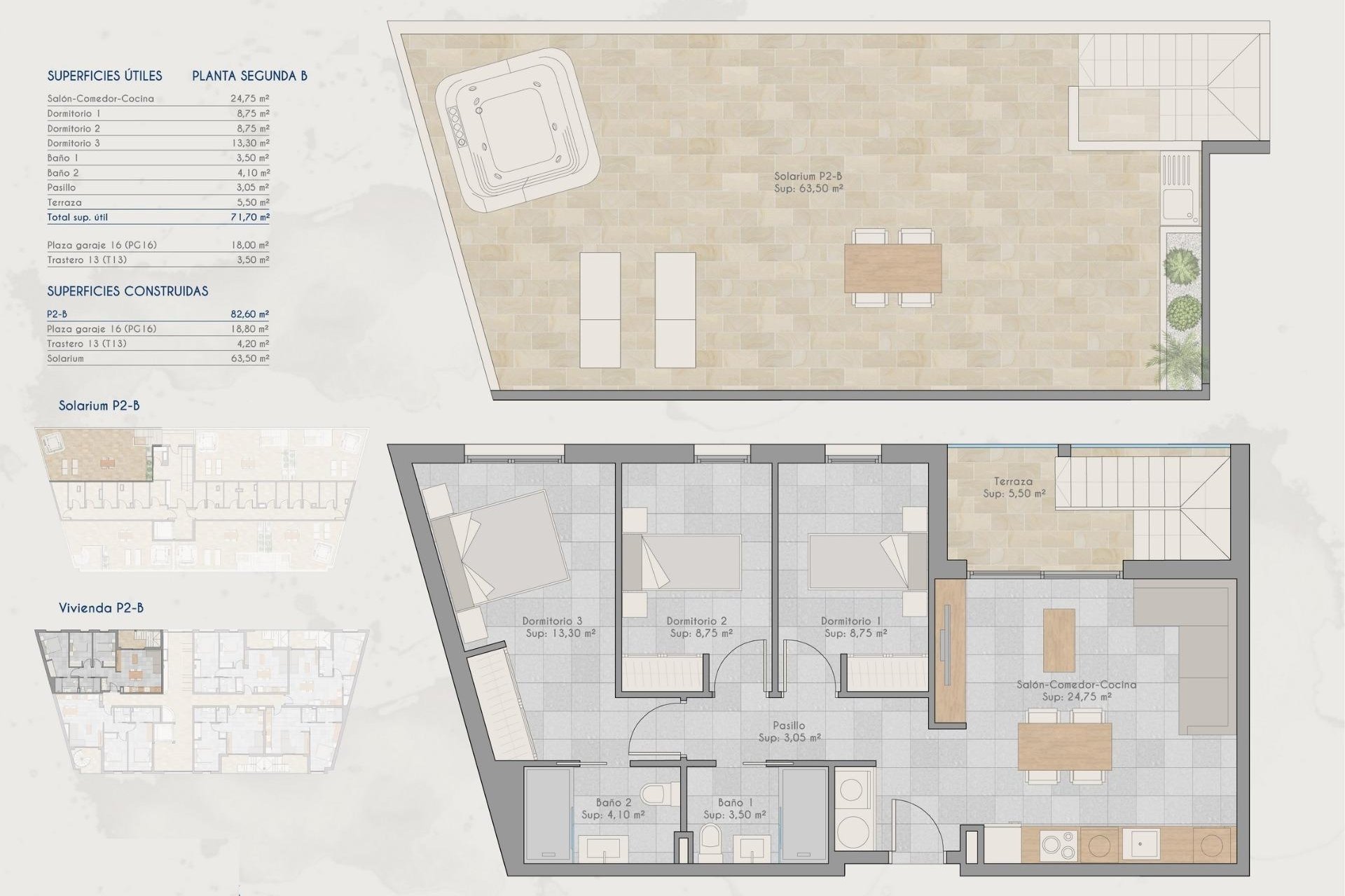 Nouvelle construction - Attique -
San Pedro del Pinatar - Lo Pagan