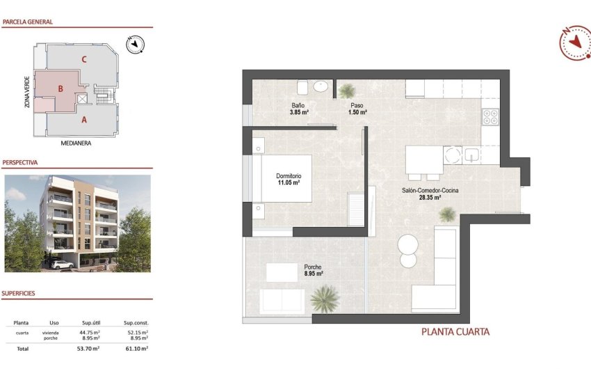 Nouvelle construction - Attique -
San Pedro del Pinatar - Lo Pagan