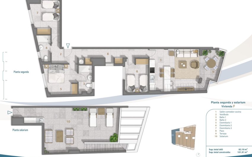 Nouvelle construction - Attique -
San Pedro del Pinatar - Playa Villananitos