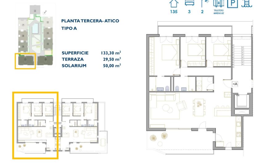 Nouvelle construction - Attique -
San Pedro del Pinatar - Pueblo