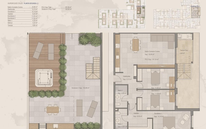 Nouvelle construction - Attique -
Torre Pacheco - Centro